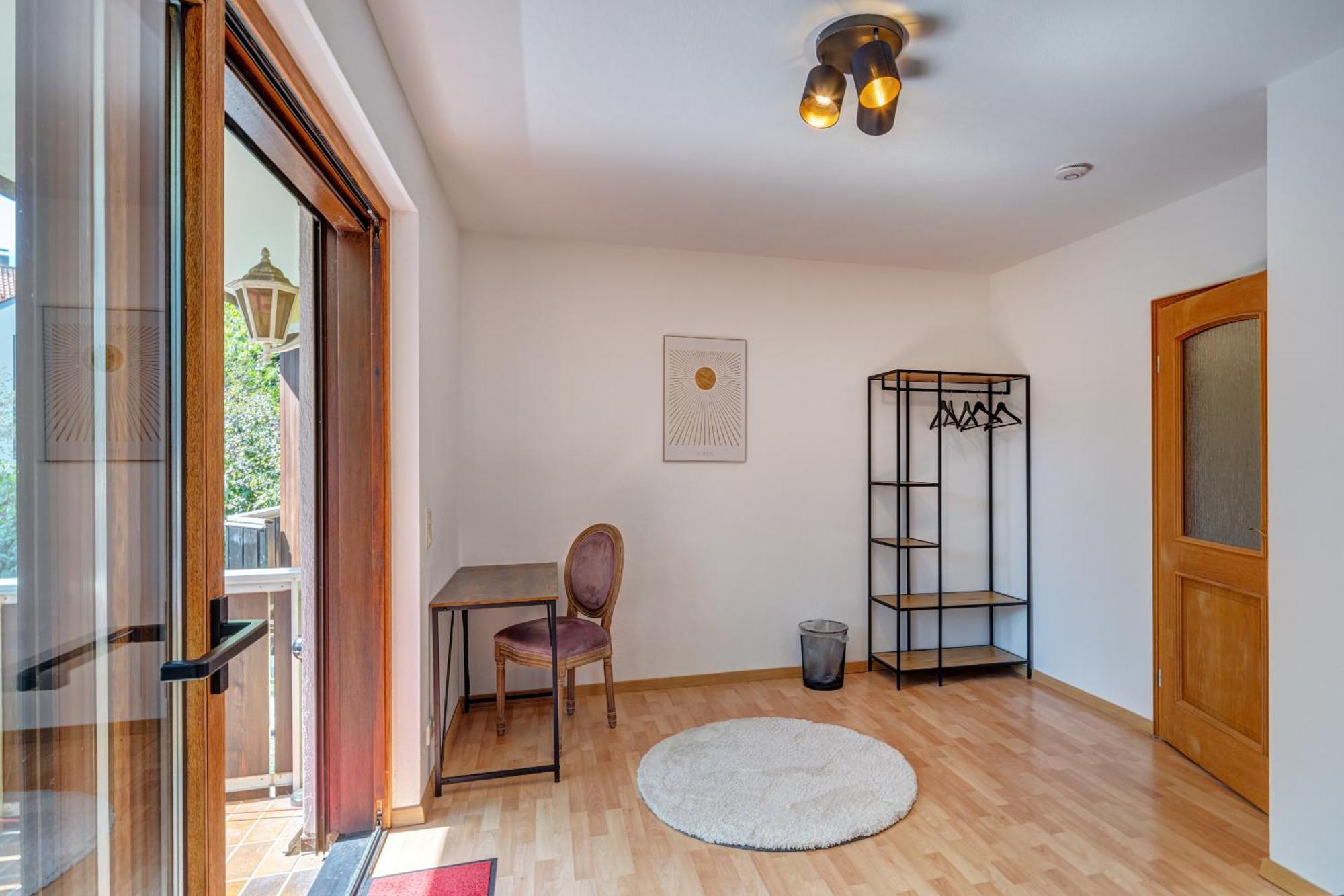 Moderne Maisonette Mit Garten Unterschleißheim Eksteriør bilde
